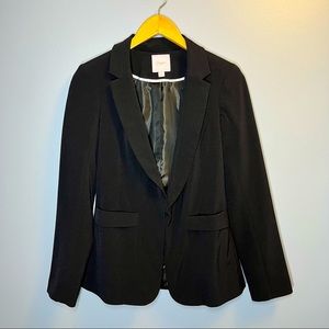 Candie’s Open Front Blazer Black Size Small